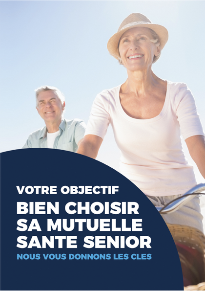 Couverture du guide bien choisir sa mutuelle santé senior