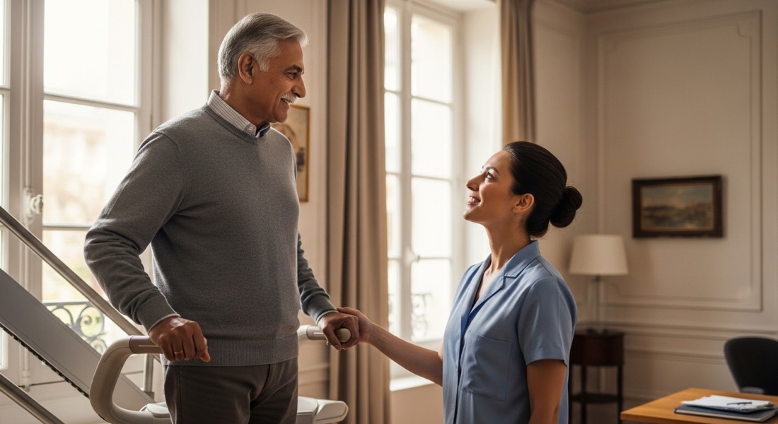 Monte-escalier : prix, aides et installation pour les seniors
