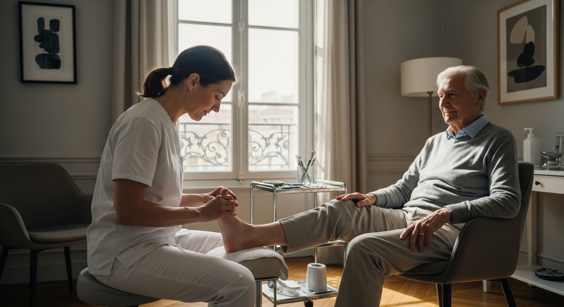 Remboursement podologue : ce que paie la Sécu et votre mutuelle senior
