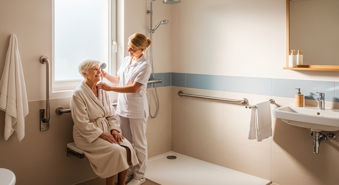 Salle de bain PMR : aménagement, aides et Ma Prime Adapt' pour les seniors