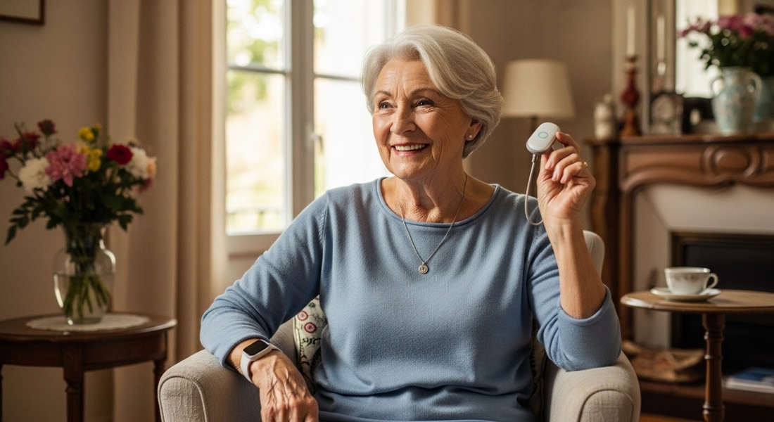 Téléassistance senior : fonctionnement, prix et aides disponibles
